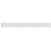 Image de vidaXL Paravent 9 panneaux Tissu 1200 x 80 cm Blanc sable