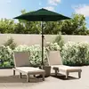 Image de Parasol Vert 200x224 Cm Aluminium Vidaxl