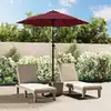 Image de Parasol Bordeaux 200x224 Cm Aluminium Vidaxl
