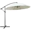Image de vidaXL Parasol Suspendu avec Poteau en Aluminium Pare-soleil de Patio Abri de Soleil Parasol de Plage Jardin Terrasse 47220