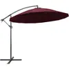 Image de Parasol Suspendu Avec Poteau Bordeaux 3 M Vidaxl