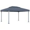 Image de vidaXL Tonnelle Chapiteau de Jardin Tonnelle de Patio Pavillon de Terrasse Tente de Réception dExtérieur 400x300 cm 48063