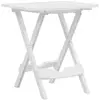 Image de Table Pliable De Jardin 45,5x38,5x50 Cm Blanc Vidaxl