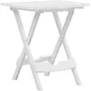 Image de vidaXL Table pliable de jardin 455x385x50 cm Blanc