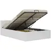 Image de Cadre De Lit À Rangement Hydraulique Sans Matelas 120x200 Cm Vidaxl