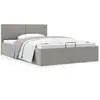 Image de Cadre De Lit À Rangement Hydraulique Sans Matelas 120x200 Cm Vidaxl