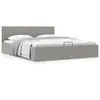 Image de Cadre De Lit À Rangement Hydraulique Sans Matelas 160x200 Cm Vidaxl