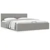 Image de Cadre De Lit À Rangement Hydraulique Sans Matelas 180x200 Cm Vidaxl