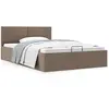 Image de Cadre De Lit À Rangement Hydraulique Sans Matelas 120x200 Cm Vidaxl