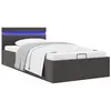Image de Cadre De Lit À Rangement Hydraulique Sans Matelas 100x200 Cm Vidaxl