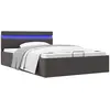 Image de Cadre De Lit À Rangement Hydraulique Sans Matelas 120x200 Cm Vidaxl