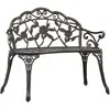 Image de Banc De Bistrot 100 Cm Bronze Aluminium Coulé Vidaxl