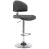 Image de Tabouret De Bar Gris Similicuir Vidaxl