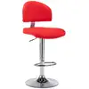 Image de Tabouret De Bar Rouge Similicuir Vidaxl