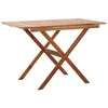 Image de vidaXL Table de jardin 110x67x74 cm Bois dacacia massif