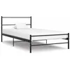 Image de vidaXL Cadre de lit sans matelas noir métal 100x200 cm 284689