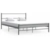 Image de vidaXL Cadre de lit sans matelas gris métal 140x200 cm 286494
