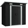 Image de vidaXL Abri de Jardin Remise de Jardin Rangement Maison de Stockage Cabane de Jardin Cabane à Outils Extérieur Arrière-cour 47026