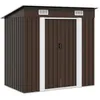 Image de vidaXL Abri de Stockage pour Jardin Cabane à Outils Remise de Jardin Maison de Stockage Hangar de Rangement Arrière-cour 47027