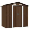 Image de vidaXL Abri de Stockage pour Jardin Cabane à Outils Remise de Jardin Maison de Stockage Hangar de Rangement Arrière-cour 47029