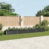 Image de vidaXL Lit surélevé de jardin Acier galvanisé 600x80x45 cm Anthracite 47075