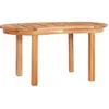 Image de Table Basse 90x50x45 Cm Bois De Teck Solide Vidaxl