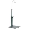 Image de vidaXL Douche de jardin Anthracite Bois