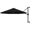 Image de vidaXL Parasol Mural avec Mât en Métal Pare-soleil Parasol de Jardin Patio Terrasse Extérieur Anti-UV Anti-décoloration 300 47300