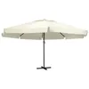Image de vidaXL Parasol de Jardin avec Mât en Aluminium Pare-soleil de Patio Abri de Soleil Parasol de Terrasse Extérieur 600 cm 47370