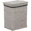 Image de Panier À Linge Blanc Saule Vidaxl