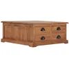 Image de Table Basse 68x68x30 Cm Bois De Teck Solide Vidaxl