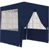 Image de Tente De Réception Avec Parois Latérales 2x2 M Bleu 90 G/m² Vidaxl