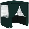 Image de Tente De Réception Avec Parois Latérales 2x2 M Vert 90 G/m² Vidaxl