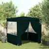 Image de Tente De Réception Avec Parois Latérales 2,5x2,5 M Vert 90 G/m² Vidaxl