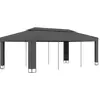 Image de Tonnelle Avec Toit Double 3x6 M Anthracite Vidaxl