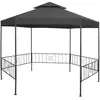 Image de Belvédère De Jardin 323x275x265 Cm Anthracite Vidaxl
