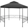 Image de vidaXL Belvédère de jardin 323x275x265 cm Anthracite 47961