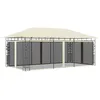 Image de vidaXL Belvédère avec moustiquaire 6x3x273 m Crème
