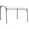 Image de vidaXL Auvent pare-soleil de jardin 3x3x255 m Crème