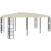 Image de vidaXL Belvédère 3x6 m Crème