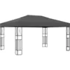 Image de Tonnelle 3x4 M Anthracite Tissu Vidaxl