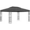 Image de Tonnelle Avec Double Toit 3x4 M Anthracite Vidaxl