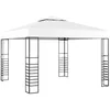 Image de vidaXL Tonnelle de jardin 3 x 3 m Blanc