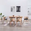 Image de vidaXL 6x Bois Courbé Chaises à Dîner Chaises de Salle à Manger Chaises de Repas Chaises de Cuisine Chaises de Salon Maison 278855