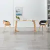 Image de Chaises À Manger Lot De 2 Noir Bois Courbé Et Similicuir Vidaxl