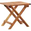 Image de Table Pliable De Jardin 40x40x40 Cm Bois D'acacia Massif Vidaxl