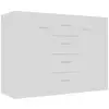 Image de Vidaxl buffet blanc 88x30x65 cm bois d'ingénierie 800684