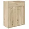 Image de Vidaxl buffet chêne sonoma 60x30x75 cm bois d'ingénierie 800714