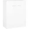 Image de Buffet Blanc 60x30x75 Cm Bois D'ingénierie Vidaxl