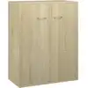 Image de Buffet Chêne Sonoma 60x30x75 Cm Bois D'ingénierie Vidaxl